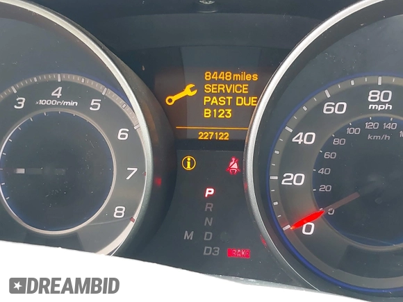 2007 Acura MDX with VIN 2HNYD28257H545068, listed as a IAAI auction lot 42107652 with 227,122 mi miles. Bid and sale history available at carsss.com. Image 7.