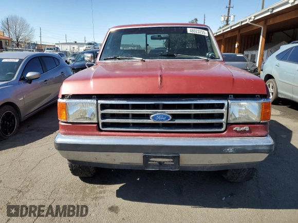 1989 Ford F-150 with VIN 1FTEF14H0KKA14224, listed as a Copart auction lot 48023255 with 59,259 mi miles and Clean Title. Bid and sale history available at carsss.com. Image 5.
