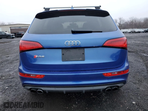 2016 Audi SQ5 Premium Plus with VIN WA1CCAFP5GA022010, listed as a Copart auction lot 83591864 with 93,026 mi miles and Salvage Title. Bid and sale history available at carsss.com. Image 6.