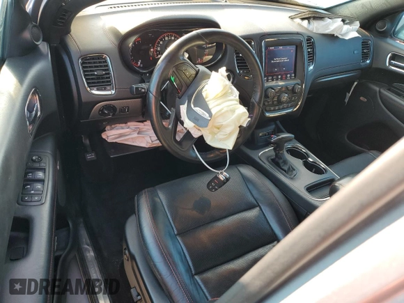 2018 Dodge Durango R/T with VIN 1C4SDHCT6JC114649, listed as a Copart auction lot 52290695 with 138,064 mi miles and Salvage title. Bid and sale history available at DreamBid. Image 8.