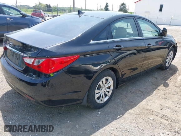 2011 Hyundai Sonata GLS with VIN 5NPEB4AC0BH195975, listed as a IAAI auction lot 42177410 with 191,054 mi miles and . Bid and sale history available at carsss.com. Image 4.