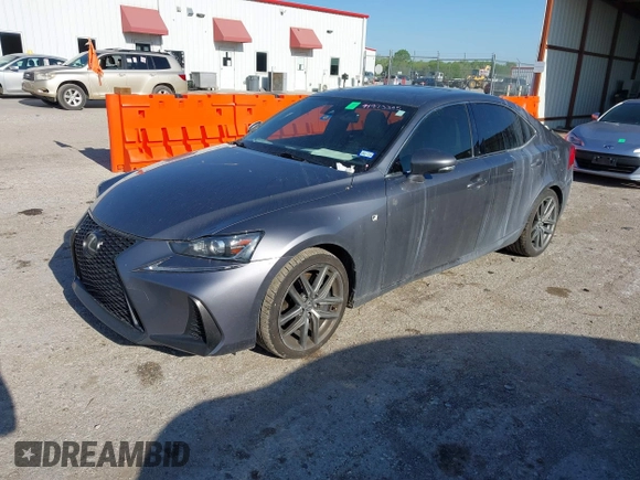 2017 Lexus IS 200t with VIN JTHBA1D2XH5041837, listed as a IAAI auction lot 41973345 with 79,850 mi miles and . Bid and sale history available at DreamBid. Image 2.