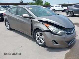 2013 Hyundai Elantra GLS with VIN 5NPDH4AE8DH213458, listed as a IAAI auction lot 42447312 with 81,834 mi miles and . Bid and sale history available at DreamBid. Image 1.