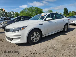 2017 Kia Optima LX with VIN 5XXGT4L31HG152205, listed as a Copart auction lot 59328535 with Not provided miles and Salvage title. Bid and sale history available at DreamBid. Image 1.