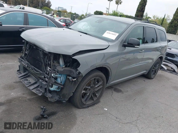 2023 Dodge Durango GT Plus with VIN 1C4RDHDG8PC551884, listed as a IAAI auction lot 42033893 with 43,370 mi miles and . Bid and sale history available at DreamBid. Image 18.