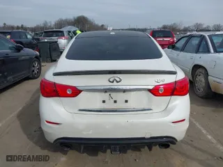 2017 Infiniti Q50 3.0t Premium with VIN JN1EV7AR4HM838763, listed as a IAAI auction lot 41396780 with 102,770 mi miles. Bid and sale history available at carsss.com. Image 16.
