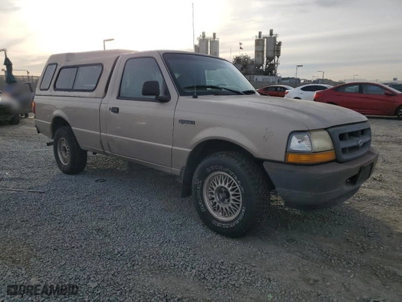 1998 Ford Ranger XL with VIN 1FTYR10U7WUA80206, listed as a Copart auction lot 84731174 with 276,971 mi miles and Clean Title. Bid and sale history available at carsss.com. Image 4.