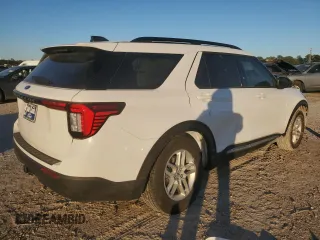2025 Ford Explorer Active with VIN 1FMUK7DH4SGA20164, listed as a Copart auction lot 87742815 with 2,577 mi miles and Salvage Title. Bid and sale history available at carsss.com. Image 3.