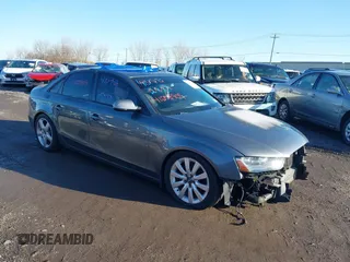 2013 Audi A4 Premium с VIN WAUBFAFL5DN045360, выставлен на аукционе IAAI как лот 41258909 с пробегом 166 537 миль миль и . История ставок и продаж доступна на DreamBid. Изображение 1.