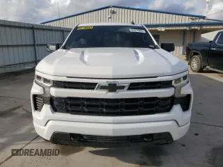 2024 Chevrolet Silverado 1500 RST with VIN 1GCUDEE87RZ240222, listed as a Copart auction lot 85573064 with 338 mi miles and Salvage Title. Bid and sale history available at carsss.com. Image 5.