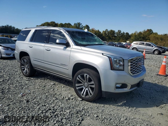 2020 GMC Yukon Denali with VIN 1GKS2CKJ1LR112319, listed as a Copart auction lot 75936154 with 112,187 mi miles and Salvage Title. Bid and sale history available at carsss.com. Image 4.