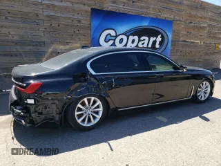 2020 BMW 7 Series with VIN DPSMN178933, listed as a Copart auction lot 53672654 with 37,383 mi miles and . Bid and sale history available at DreamBid. Image 3.