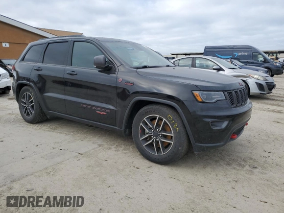 2019 Jeep Grand Cherokee Trailhawk with VIN 1C4RJFLT1KC640958, listed as a Copart auction lot 47640714 with 40,393 mi miles and . Bid and sale history available at DreamBid. Image 4.