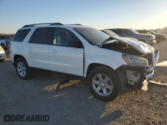 2015 GMC Acadia SLE with VIN 1GKKRNED8FJ162456, listed as a Copart auction lot 47795995 with 120,020 mi miles and Salvage Title. Bid and sale history available at DreamBid. Image 4.