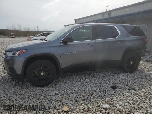 2019 Chevrolet Traverse LS with VIN 1GNERFKW3KJ228465, listed as a Copart auction lot 50274194 with 99,225 mi miles and Salvage Title. Bid and sale history available at carsss.com. Image 1.