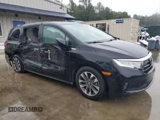 2022 Honda Odyssey EX-L с VIN 5FNRL6H70NB041868, выставлен на аукционе Copart как лот 73312794 с пробегом 55 215 миль миль и Списание • Salvage title. История ставок и продаж доступна на DreamBid. Изображение 4.