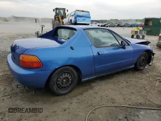 1993 Honda del Sol S with VIN JHMEG1146PS011400, listed as a Copart auction lot 51028714 with 269,282 mi miles and Salvage Title. Bid and sale history available at carsss.com. Image 3.