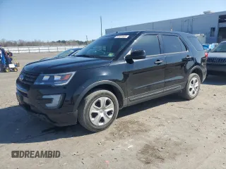 2018 Ford Police Interceptor Utility z VIN 1FM5K8AR2JGC77295, wystawiony jako Copart lot #51381925 z przebiegiem 123 706 mil mil oraz Tytuł czysty. Historia ofert i sprzedaży dostępna na DreamBid. Obrazek 1.
