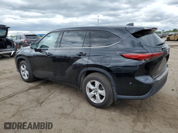 2020 Toyota Highlander LE with VIN 5TDBZRBH3LS040399, listed as a Copart auction lot 58230575 with 64,841 mi miles and Clean title. Bid and sale history available at DreamBid. Image 2.