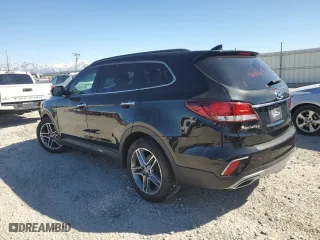 2017 Hyundai Santa Fe Limited Ultimate with VIN KM8SRDHF2HU176823, listed as a Copart auction lot 50568995 with 88,877 mi miles and Salvage Title. Bid and sale history available at carsss.com. Image 2.