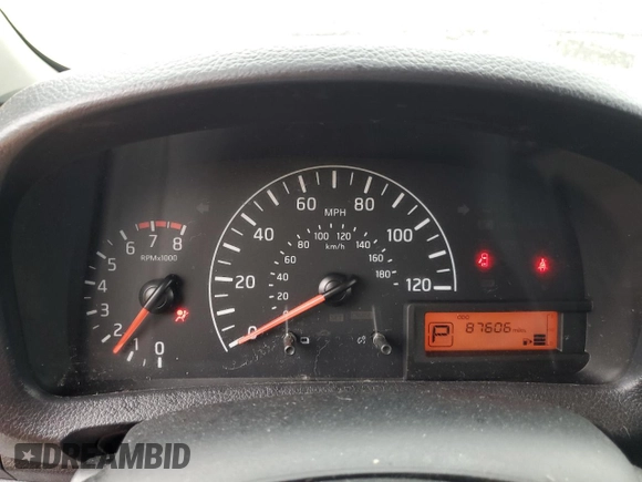 2021 Nissan NV200 SV z VIN 3N6CM0KN4MK708001, wystawiony jako Copart lot #59141015 z przebiegiem 87 606 mil mil oraz Szkoda całkowita • Salvage title. Historia ofert i sprzedaży dostępna na DreamBid. Obrazek 9.