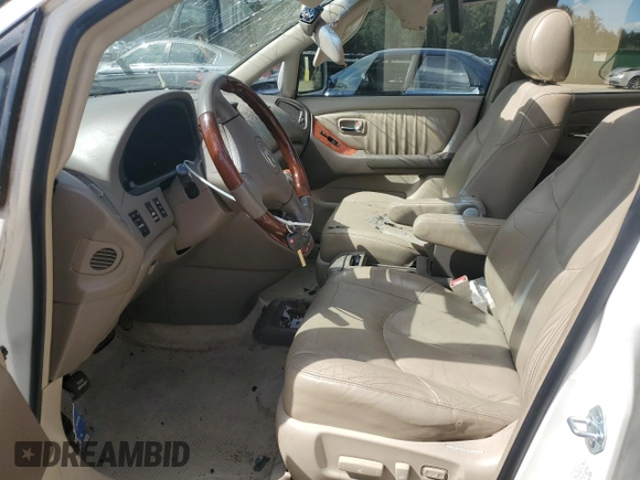 2003 Lexus RX 300 with VIN JTJHF10U930307453, listed as a Copart auction lot 76510444 with 236,611 mi miles and Salvage Title. Bid and sale history available at carsss.com. Image 7.