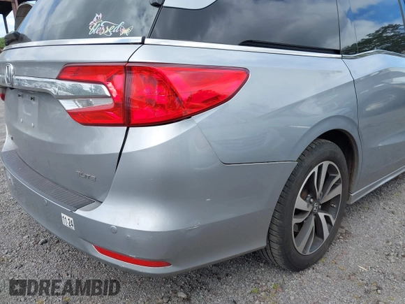 2019 Honda Odyssey Elite with VIN 5FNRL6H93KB077180, listed as a IAAI auction lot 41936408 with 75,168 mi miles and . Bid and sale history available at DreamBid. Image 18.