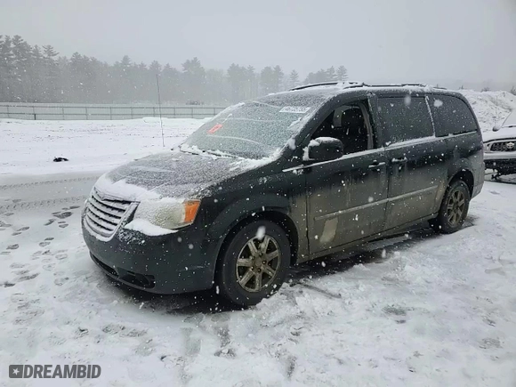 2010 Chrysler Town & Country Touring with VIN 2A4RR5D19AR351200, listed as a Copart auction lot 46735755 with 190,921 mi miles and Salvage Title. Bid and sale history available at carsss.com. Image 11.