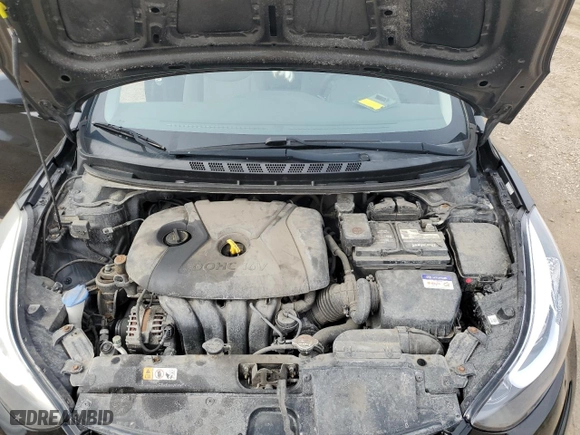 2016 Hyundai Elantra Value Edition with VIN KMHDH4AE4GU541837, listed as a Copart auction lot 52203915 with 96,667 mi miles and Salvage Title. Bid and sale history available at carsss.com. Image 13.