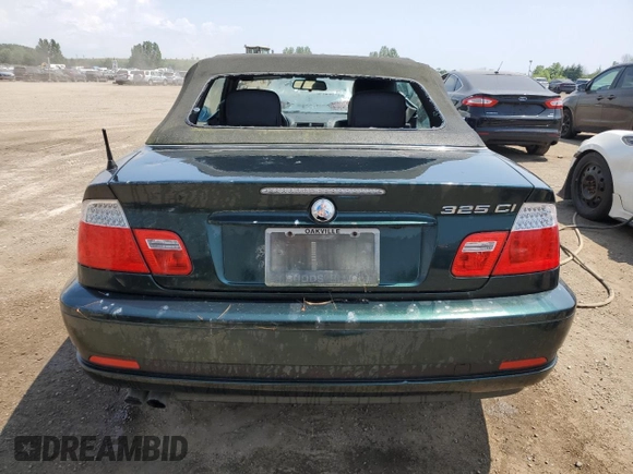 2004 BMW 3 Series 325Ci z VIN WBABW33404PG98369, wystawiony jako Copart lot #63899115 z przebiegiem 134 828 mil mil oraz Czysty tytuł • Clean title. Historia ofert i sprzedaży dostępna na DreamBid. Obrazek 6.