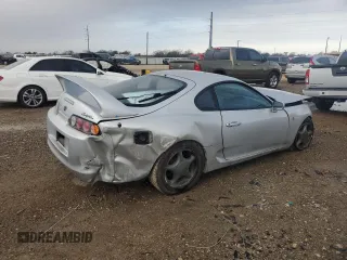 1994 Toyota Supra с VIN JZA800003832, выставлен на аукционе Copart как лот 47542995 с пробегом 129 896 миль миль и Списание • Salvage title. История ставок и продаж доступна на DreamBid. Изображение 3.