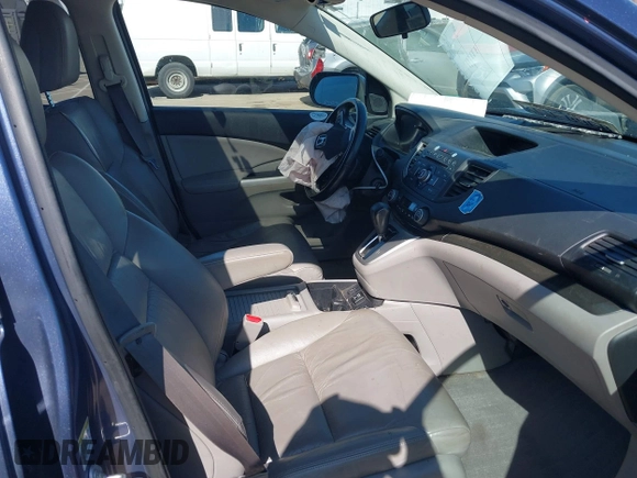 2013 Honda CR-V EX-L with VIN 2HKRM3H74DH513193, listed as a IAAI auction lot 41781093 with 94,003 mi miles and . Bid and sale history available at DreamBid. Image 5.