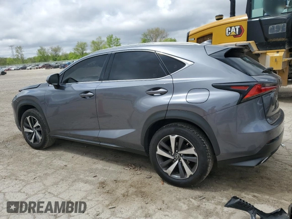 2018 Lexus NX 300 z VIN JTJBARBZ1J2172028, wystawiony jako Copart lot #55750525 z przebiegiem 67 778 mil mil oraz Szkoda całkowita • Salvage title. Historia ofert i sprzedaży dostępna na DreamBid. Obrazek 2.
