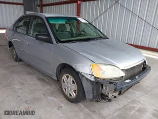 2003 Honda Civic LX with VIN 2HGES16573H548104, listed as a IAAI auction lot 40780353 with 358,067 mi miles. Bid and sale history available at carsss.com. Image 1.