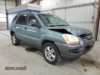 2005 Kia Sportage LX with VIN KNDJE723357136000, listed as a Copart auction lot 78710044 with 219,599 mi miles and Salvage Title. Bid and sale history available at carsss.com. Image 4.