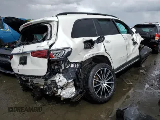 2021 Mercedes-Benz GLS 580 with VIN 4JGFF8GE0MA497555, listed as a Copart auction lot 49109654 with Not Provided miles and . Bid and sale history available at DreamBid. Image 3.