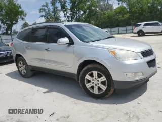 2012 Chevrolet Traverse 1LT with VIN 1GNKRGED3CJ103843, listed as a Copart auction lot 52217375 with Not Provided miles and Clean Title. Bid and sale history available at DreamBid. Image 4.