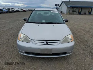 2001 Honda Civic LX with VIN JHMES16581S009607, listed as a Copart auction lot 54605255 with 0 mi miles and Clean Title. Bid and sale history available at carsss.com. Image 5.