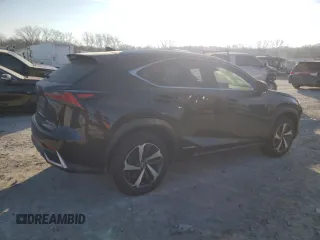 2020 Lexus NX with VIN JTJGJRDZ5L2133271, listed as a Copart auction lot 41495555 with 118,536 mi miles and Salvage Title. Bid and sale history available at carsss.com. Image 3.