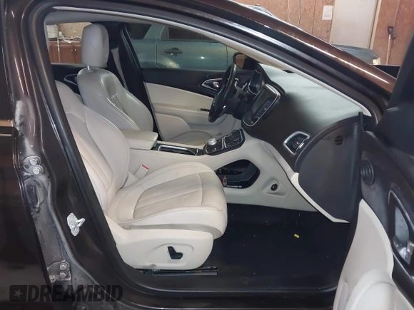2015 Chrysler 200 C with VIN 1C3CCCCG7FN581463, listed as a IAAI auction lot 41592641 with 108,300 mi miles. Bid and sale history available at carsss.com. Image 5.