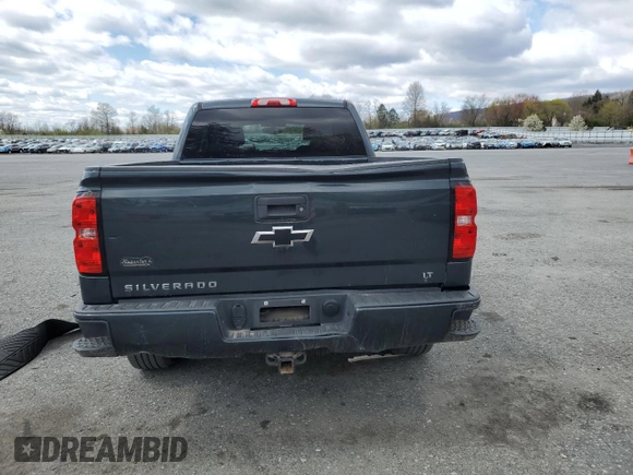 2018 Chevrolet Silverado 1500 LT with VIN 1GCUKREC4JF150646, listed as a Copart auction lot 52700405 with Not Provided miles and Salvage Title. Bid and sale history available at DreamBid. Image 6.