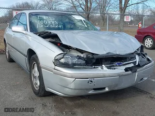 2003 Chevrolet Impala with VIN 2G1WF52E639136361, listed as a IAAI auction lot 41216021 with 135,055 mi miles. Bid and sale history available at carsss.com. Image 1.
