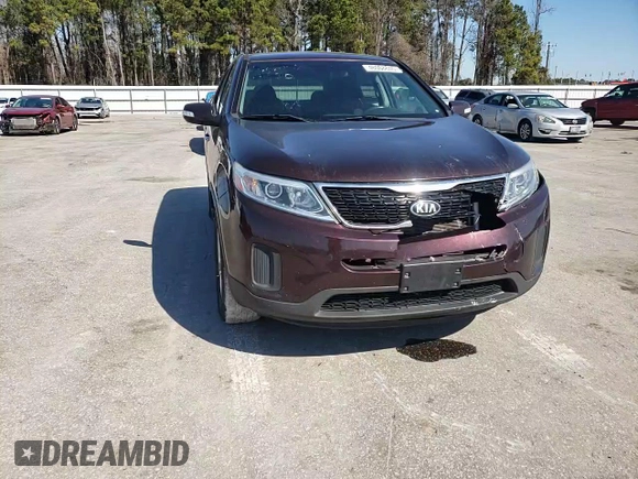 2015 Kia Sorento LX with VIN 5XYKT3A62FG647345, listed as a Copart auction lot 46068845 with 157,061 mi miles and Salvage Title. Bid and sale history available at DreamBid. Image 12.