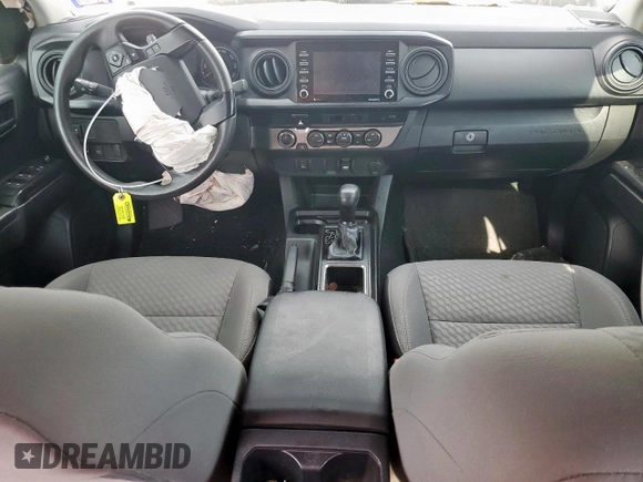 2022 Toyota Tacoma SR z VIN 3TMCZ5AN2NM503365, wystawiony jako Copart lot #56317265 z przebiegiem 37 804 mil mil oraz Szkoda całkowita • Salvage title. Historia ofert i sprzedaży dostępna na DreamBid. Obrazek 8.