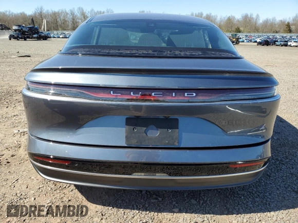 2024 Lucid Air Touring with VIN 50EA1TEA7RA003002, listed as a Copart auction lot 51634865 with 518 mi miles and Salvage Title. Bid and sale history available at carsss.com. Image 6.