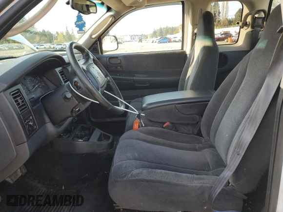 2001 Dodge Dakota Sport with VIN 1B7GG22N71S303684, listed as a Copart auction lot 52167635 with 151,354 mi miles and Salvage Title. Bid and sale history available at carsss.com. Image 7.