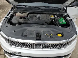 2024 Jeep Grand Wagoneer с VIN 1C4SJSEP4RS109943, выставлен на аукционе Copart как лот 53230095 с пробегом 27 251 миль миль и Списание • Salvage title. История ставок и продаж доступна на DreamBid. Изображение 12.