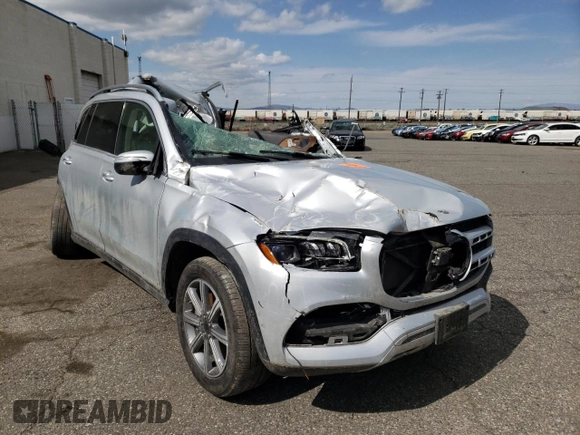 2020 Mercedes-Benz GLS 450 with VIN 4JGFF5KE7LA213083, listed as a Copart auction lot 42807832 with Not Provided miles and Non Repairable. Bid and sale history available at DreamBid. Image 1.
