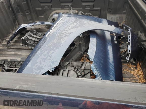 2022 Chevrolet Silverado 1500 Work Truck with VIN 3GCNAAEK2NG505060, listed as a Copart auction lot 78815714 with 56,600 mi miles and Salvage Title. Bid and sale history available at DreamBid. Image 12.
