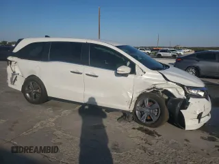 2022 Honda Odyssey EX with VIN 5FNRL6H50NB011204, listed as a Copart auction lot 78883064 with 74,144 mi miles and Salvage Title. Bid and sale history available at DreamBid. Image 4.